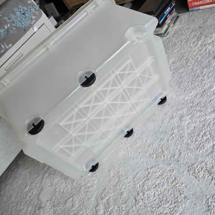 Photo of free 75 litre plastic box with lid (Snodland ME6) #3