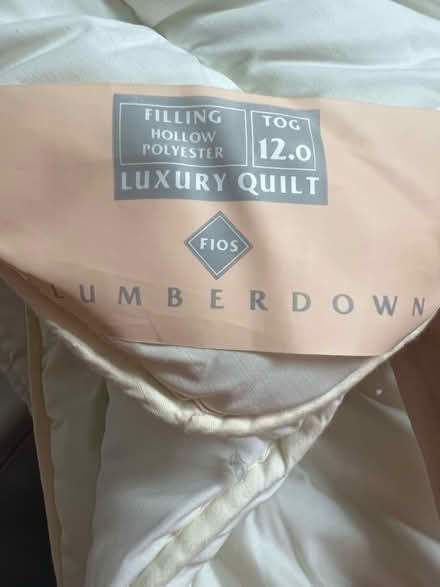 Photo of free King Size duvet 12 tog (Westbrook WA5) #2