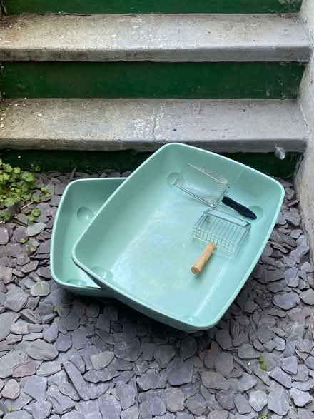 Photo of free Two giant XXL cat litter trays (Preston Park area BN1) #1
