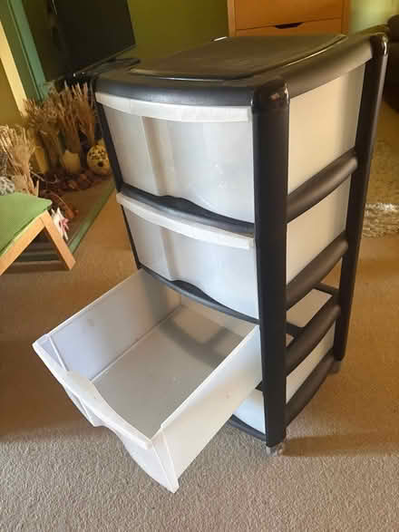 Photo of free Plastic storage unit (Silverhill TN34) #1