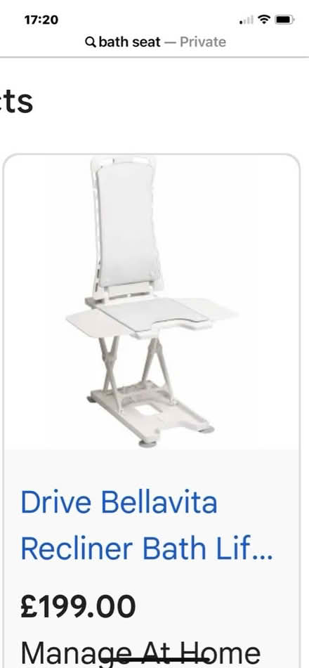 Photo of free Bath seat (Sittingbourne ME10) #1