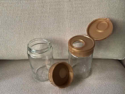 Photo of free Glass storage jars (Land Park) #1