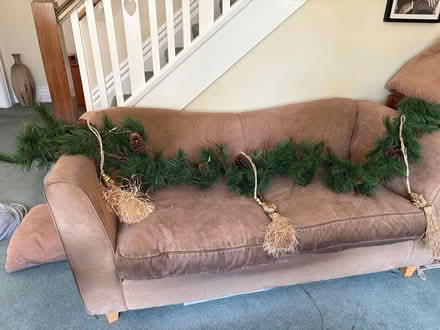 Photo of free Christmas garland with gold tassles (Ainsdale-on-Sea PR8) #1