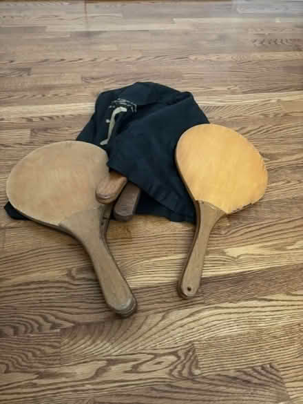 Photo of free Outdoor/beach wooden paddles (Greely) #1