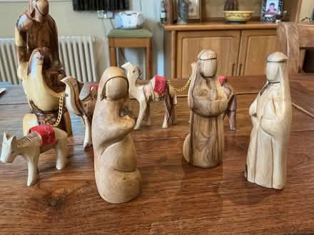 Photo of free Bag of wooden Christmas figures. (Ainsdale-on-Sea PR8) #1
