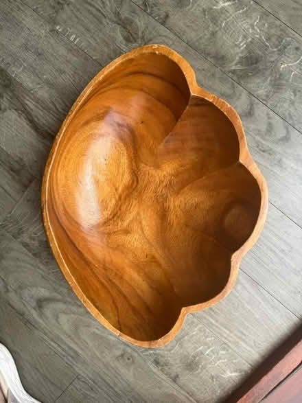 Photo of free Wooden salad bowl large (Epsom) #1