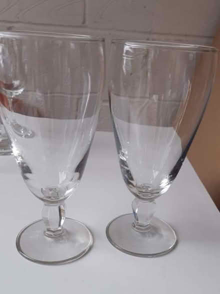 Photo of free Pair of large bell tumblers (Byfleet KT14) #1