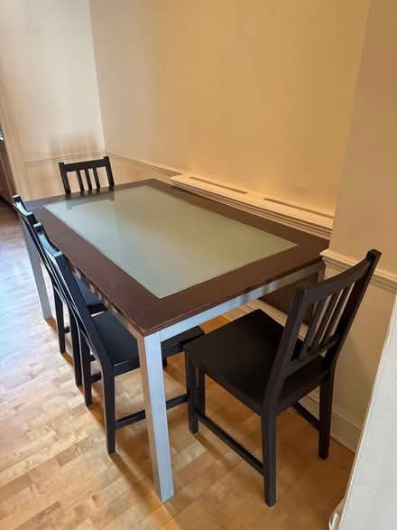 Photo of free 4 chair dining table set (W2) #1