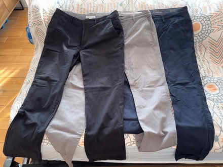 Photo of free Men’s 3 x chinos, Levi’s & Amazon, W36 L34 inches (New Eltham SE9) #1