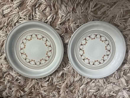 Photo of free 2 Denby Avignon dinner plates (W13) #1