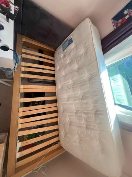 Photo of free Single bed + mattress (Kendal LA9) #2
