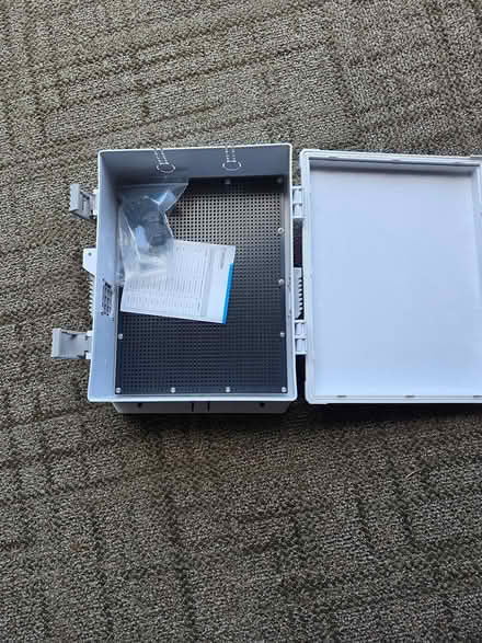 Photo of free new abs electrical box (Newark) #2