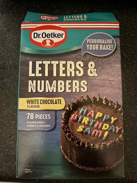 Photo of free Birthday candles and letters (Plaistow E13) #2