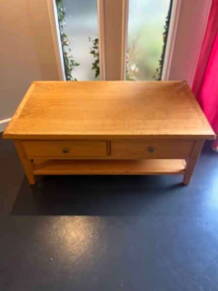 Photo of free Coffee table with draws (Westcott RH4) #1