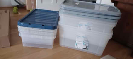 Photo of free Storage boxes, plastic (Shrewsbury SY1) #1