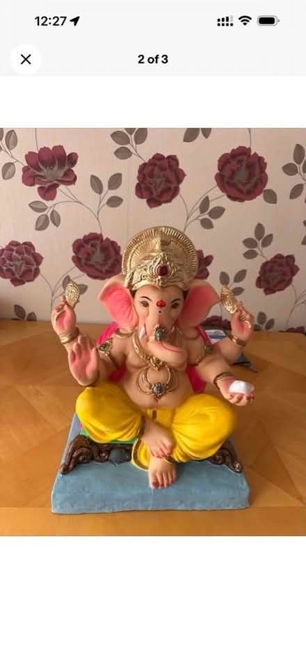 Photo of free Ganesha idol : paper mache : hand needs DIY (Mitcham CR4) #1