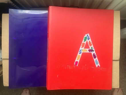 Photo of free Two A4 binder folders (Kemptown BN2) #1