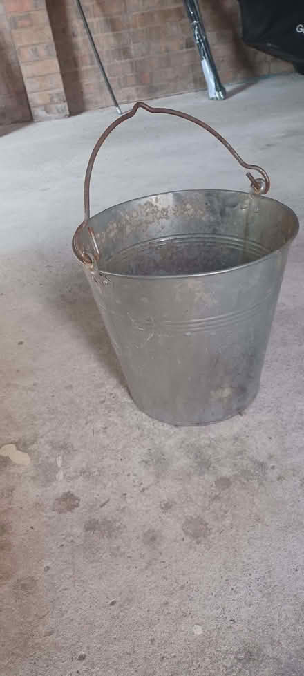 Photo of free Metal bucket (Longden SY5) #1
