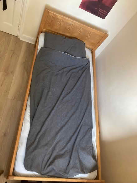 Photo of free Single bed frame + mattresses (North Acton W3) #2