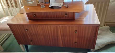 Photo of free dressing table 1960's (Knotty Ash L14) #2