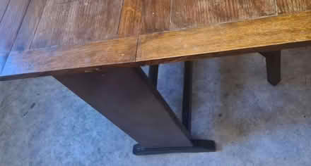 Photo of free antique wood dropleaf folding Table (RM9 Upney/Becontree) #2