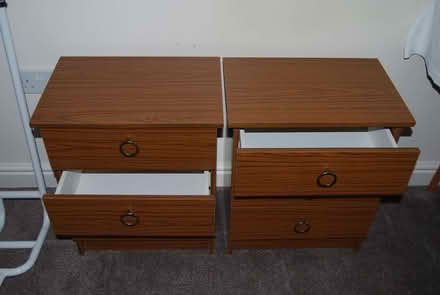 Photo of free Pair of Bedside Tables 19"w x 13"d x 22.5"h (The Moravian Settlement DE72) #2