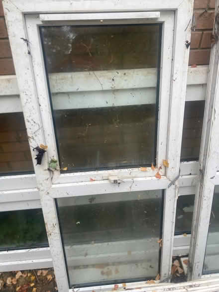 Photo of free Used white upvc French door with side windows (Deddington OX15) #3