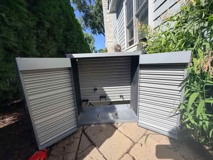 Photo of free Rubbermaid storage cabinet (hinsdale) #2