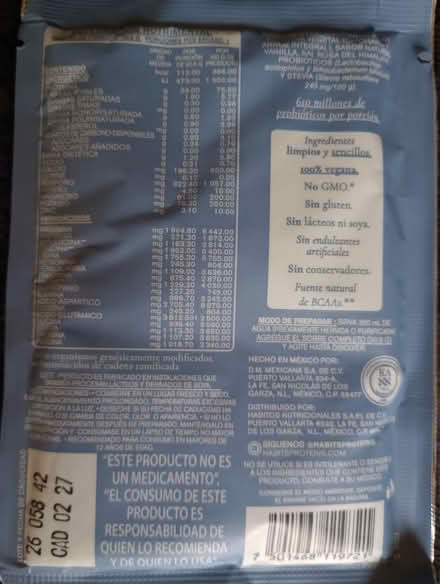 Photo of free Habits probiotic protein powder (Kingsway BA2) #3