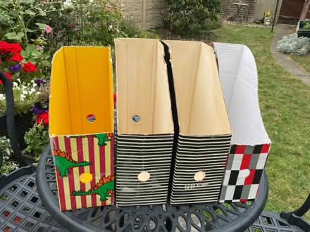 Photo of free Four Cardboard Magazine-holders (Teddington TW11) #1