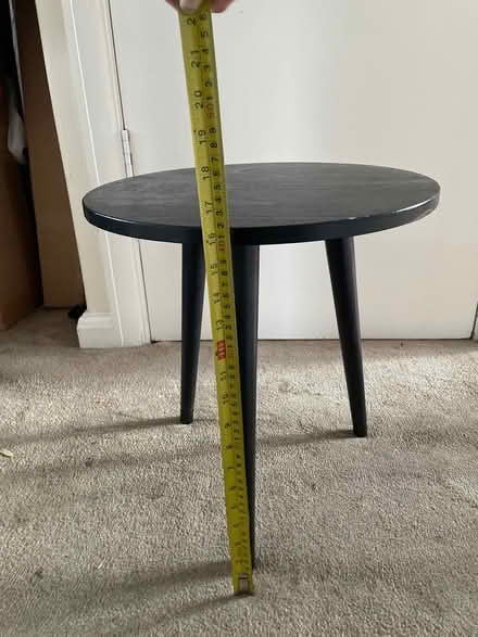 Photo of free Black side table (Oxhey Hall WD19) #4