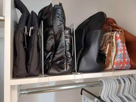 Photo of free Plastic Shelf Dividers (Set of 8) (K2A 0G7) #2