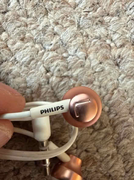 Photo of free Wired Rose Gold Phillips Headphones (Earls Colne CO6) #2