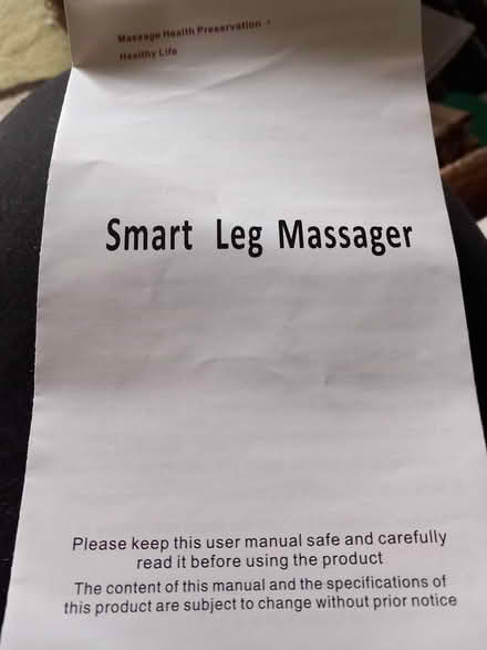 Photo of free Smart leg massager (Hilperton BA14) #1