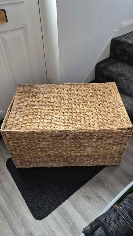 Photo of free Large Wicker basket (Horsley Woodhouse DE7) #1