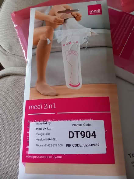 Photo of free Compression stocking appliction (Hilperton BA14) #1