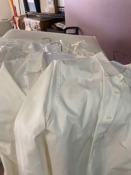 Photo of free Size 18 women’s white blouses (Foothill Boulevard Cupertino) #1
