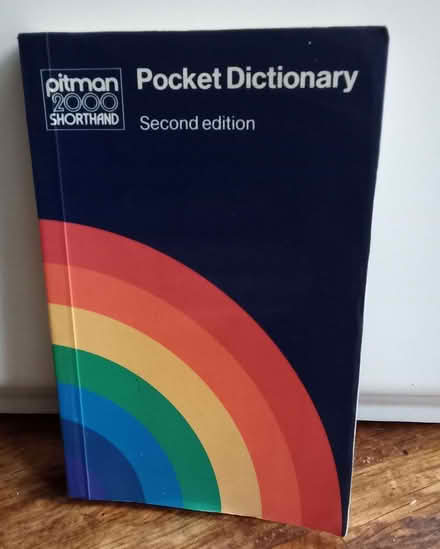 Photo of free Pitman's 2000 shorthand pocket dictionary (Rising Brook ST17) #1