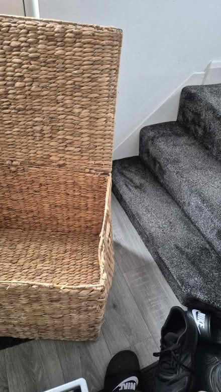 Photo of free Large Wicker basket (Horsley Woodhouse DE7) #3