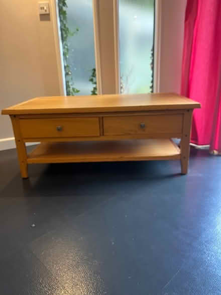 Photo of free Coffee table with draws (Westcott RH4) #2