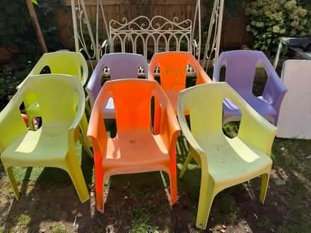 Photo of free Plastic chairs (M22) #1