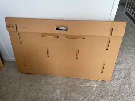 Photo of free Refold standing cardboard desk (Milford) #2