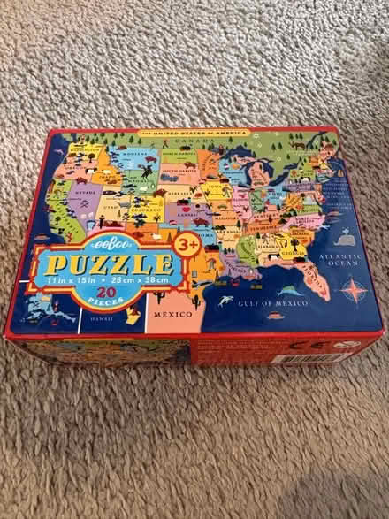 Photo of free Puzzle of US states (Oldfield Park BA2) #1