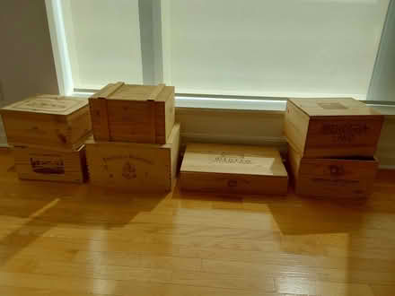 Photo of free Wooden Wine Boxes (K2A 0G7) #1