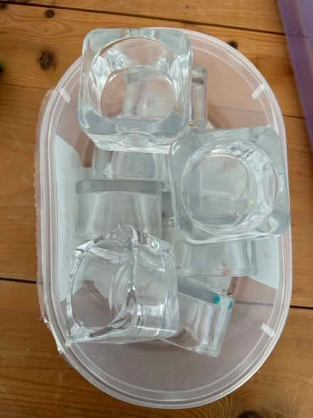 Photo of free Assorted tealights and 9 holders (Epsom) #2