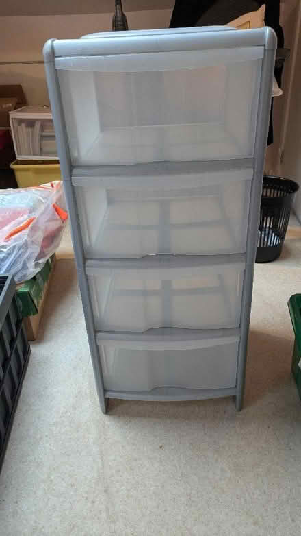 Photo of free Two four drawer storage units (Ilkley LS29) #1