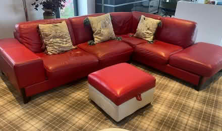 Photo of free Leather Sofa (Clint HG3) #1