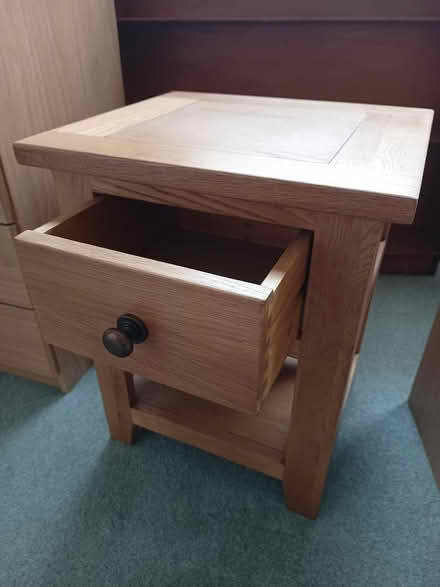 Photo of free Small oak side table (Wellingborough NN8 5) #2