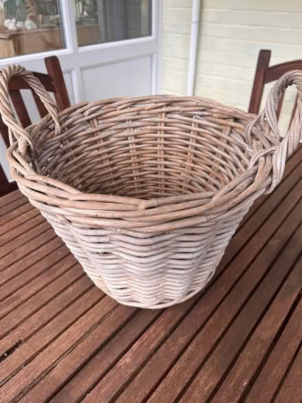 Photo of free Wicker plant holder (Broadbridge Heath) #2