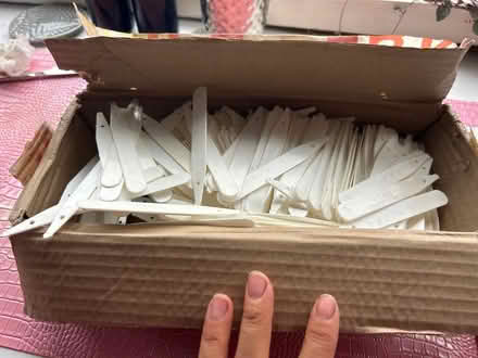 Photo of free Plastic plant labels sticks (Off five ways SE9 3) #1